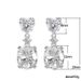 Cao Shi's new light luxury flash diamond pink yellow white Zircon Earrings women's fashion CaiBao earrings_ipsvogv.com