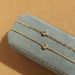 Women's Jewelry Whale Rain Simple Single White Diamond Bracelet -K Gold Plated Titanium Steel Waterproof & Tarnish-Resistant_ipsvogv.com