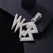 Necklace Pendant English Words Hip-hop Personality Exaggerated Trend Cool Men's And Women's Jewelry_ipsvogv.com