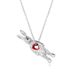 Retro Style Non Fading Lucky Rabbit Pendant Titanium Steel Necklace Men And Women Hip Hop Simple Accessories Sweater Chain_ipsvogv.com