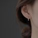 Pure Silver Sparkling Diamond Earrings 2024 New Light Luxury Fashion Niche Design Earrings_ipsvogv.com