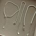 Korean S Pure Silver Full Diamond Zircon Tennis Bracelet, Minimalist INS Geometric Hip-hop Bracelet_ipsvogv.com