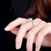 Classic Six Claw Inlaid Zircon 2 Carat Diamond Ring High Support Claw Wedding Proposal Ceremony Female White Copper Ring_ipsvogv.com