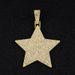 New Cuban Necklace Set For Men With Five-Pointed Star Diamond Pendant, High-Quality Electroplated Alloy Jewelry, Light_ipsvogv.com