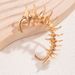 Gothic Style Spurs, Thorns, Bone Studs, Jewelry, Sweet And Cool Spine Bones, No Holes, Hooks, Ear Clips For Women_ipsvogv.com