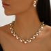 2025 Women's Pearl S-shaped Jewelry New Bride Wedding Accessories_ipsvogv.com