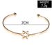 New Jewelry Hexagram Lucky Hollow Open Student Gift Popular Bracelet_ipsvogv.com
