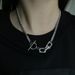 Mei Xin Light Luxury Titanium Steel Necklace 2022 New Trendy Square Buckle, Unique Design, High Sense Collar Chain,_ipsvogv.com
