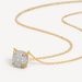 Fashion Items Copper Inlaid Zirconium Square Round Pendant Personality Niche Elegant Temperament Women's Necklace_ipsvogv.com