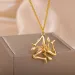 Italy Sicily Cities Flag Necklace For Women Stainless Steel Gold Color Italian Pendants Vintage Aesthetic Jewelry Couple_ipsvogv.com