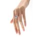 2022 New Control Theory Niche Design Open Ring With Irregular Zircon And Diamond Inlay, No Gender, High-end Feel_ipsvogv.com