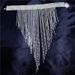Fashionable, Minimalist, Versatile Luxurious Rhinestone Tassel Necklace, Sexy Bar And Nightclub Accessories, Choker_ipsvogv.com