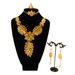 Dubai Copper Gold Plated Nigeria Popular Jewelry Four Piece Set_ipsvogv.com
