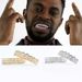 Dental Braces Dress T Shaped Zircon Jewelry Accessories Eight Rectangular Zircons Funny Personality Men's European Hip Hop Braces_ipsvogv.com
