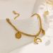 Simple Style Star Moon Titanium Steel Bracelets In Bulk_ipsvogv.com