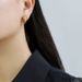 Sterg Sier Plated K Gold Simple Temperament Twist Earrings Women's New Tide Ins_ipsvogv.com