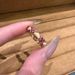 Light Luxury High-end Sweetheart Candy Rose Love Ring Zircon New Red Corundum Elegant And Niche Ring_ipsvogv.com