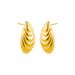 Celebrity Trend Stainless Steel Earrings Female Personality Liquid Love Earrings_ipsvogv.com