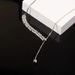people 16000 Praise High End Zircon Wheat Ear For Women's Fashion, Niche Design, Adjustable Collarbone Chain, !_ipsvogv.com