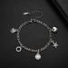 Women's Jewelry Shell Charm Bracelet Star Heart Sun Jewelry Hand Stainless Steel Accessories Elegant Valentine's Day Gift Bracelet_ipsvogv.com