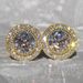 Cao Shi, Japan, and South Korea's New with Super Sparkling Round Zircon Full Diamond E, Elegant Style for Women_ipsvogv.com
