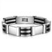 Women's Jewelry Fashion Stainless Steel Bracelet Punk Multi Layer Simple Versatile Silicone Bracelet_ipsvogv.com