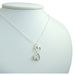 Lucky number 8 infinity symbol necklace for women forever two love peach heart shaped pendant clavicle chain_ipsvogv.com
