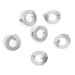Stainless Steel 18mm Circular With Hanging Earrings, Anti Allergic DIY Handmade Vacuum Plated Earring Accessories_ipsvogv.com