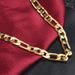 Jewelry 8mm Side Gold Room One Figaro Men's Necklace Jewelry_ipsvogv.com