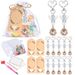 Home Garden Creative New Guardian Angel Love Keychain Pendant Wedding Season Seat Card Thank You Gift Souvenir_ipsvogv.com
