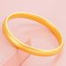 Simplified 3D Hard Heart Scripture Inheritance For Women, Brass Gold-plated Couple, Vietnamese Sand Gold_ipsvogv.com