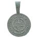 Hip Hop Round Full Diamond Libra Constellation Pendant, A Symbol Of Fair And Just Trial, Fashionable Men's Accessories_ipsvogv.com