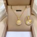 Steel 【 Titanium 】 Double Layer Pearl Shell Light Luxury Temperament Gorgeous Full Diamond Necklace Women's Versatile 【 】_ipsvogv.com
