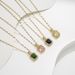 Hip Hop Solid Square Zircon Pendant Full Diamond Colorful Large Necklace Jewelry_ipsvogv.com