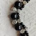Fashion Jewelry Korean Style Pearl Inlaid Diamond Ribbon Necklace Short Women's Accessory_ipsvogv.com