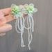 Women’s Jewelry Set Fashion Sweet Flower Mesh Earrings Niche Design Temperament Holiday Style Super Fairy Earrings Personality Exaggerated Earrings_ipsvogv.com