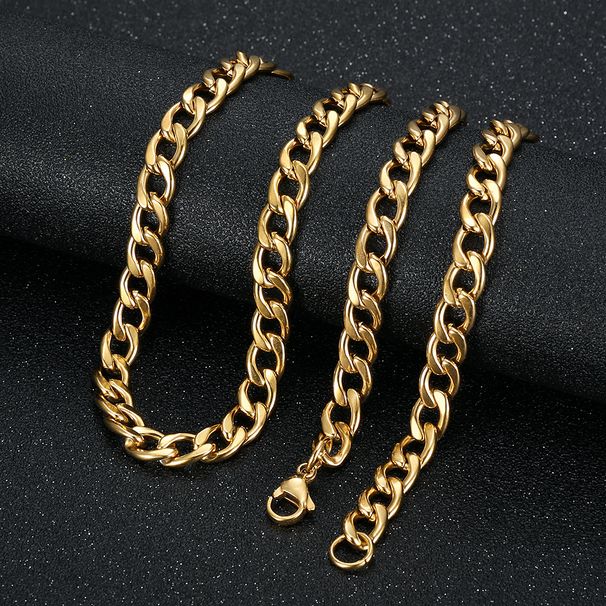 Hip Hop Jewelry 316 Stainless Steel Color-Retaining Gold-Plated Full Diamond Pendant_ipsvogv.com