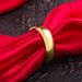 Long Lasting Vietnamese Sand Gold Couple Ring With Smooth Opening, Men's And Women's Genuine Copper Accessory,_ipsvogv.com