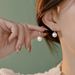 Simple S999 Sterling Silver Pearl Exquisite Earrings_ipsvogv.com