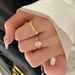 Zircon Super Open Pigeon Egg Sparkling Ring Female Ins Wind Rope Knot Design Simple, Niche, High Beauty Index Finger Simple, Niche,_ipsvogv.com