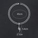Personalized Full Diamond Cool Lightning Pendant Rap Hip Hop Cuban Necklace Jewelry_ipsvogv.com