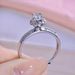 Small Luxury Non Fading White Copper Plated With White Gold Female Ring Movable Adjustable Small Waist Style Simple And Gorgeous Ring_ipsvogv.com