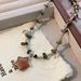Fashionable And Versatile Double-layer Stacked Bead Necklace, Light Luxury, Niche Personality Design, Starfish Shell,_ipsvogv.com