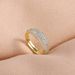 Unisex Fashion Style Personality Full Of Stars Full Of Diamonds Inlaid Design Sense Of Light Luxury Gold Plated Ring_ipsvogv.com