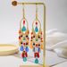 Unisex Bohemian Long Earrings For Women Fashionable Exaggerated Water Drop Tassel Earrings Temperament Earrings For Women_ipsvogv.com