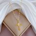 Steel 【 Titanium 】 Light Luxury Cross Palm Full Of Zirconia Set With Real Gold Necklace For Women, Transporting 【 】 Women,_ipsvogv.com