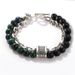 Source Jewelry Fashion Punk Style Frosted Stone Chain Combination Geometric Men's Bracelet Bracelet Accessories Men_ipsvogv.com