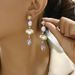 Small, fresh versatile women's with zircon pearl inlay, niche design earrings and jewelry_ipsvogv.com
