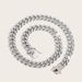 Suits Fashion Brand Full Diamond Necklace Jewelry Men Hip Hop Cuban Chain Men's Bracelet_ipsvogv.com