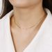 Women's Jewelry Paper Clip Various Specifications 925 Sterling Silver Necklace 14K Gold Men And Women Plain Chain Clavicle Chain_ipsvogv.com